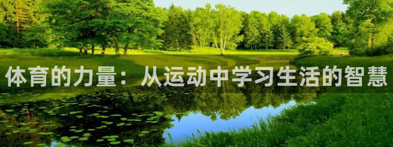 意昂5体育凯捷平台主管：体育的力量：从运动中学习生活的智慧