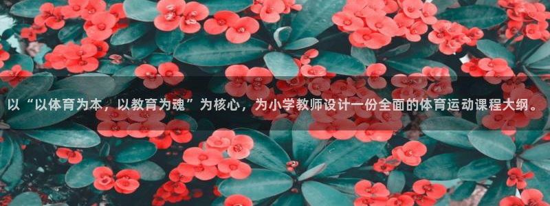 意昂5平台官网：以“以体育为本，以教育为魂”为核心，为小学教师设计一份全面的体育
